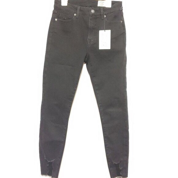 Cosmic Blue Love Stretch Ankle Skinny Jeans - Picture 1 of 7
